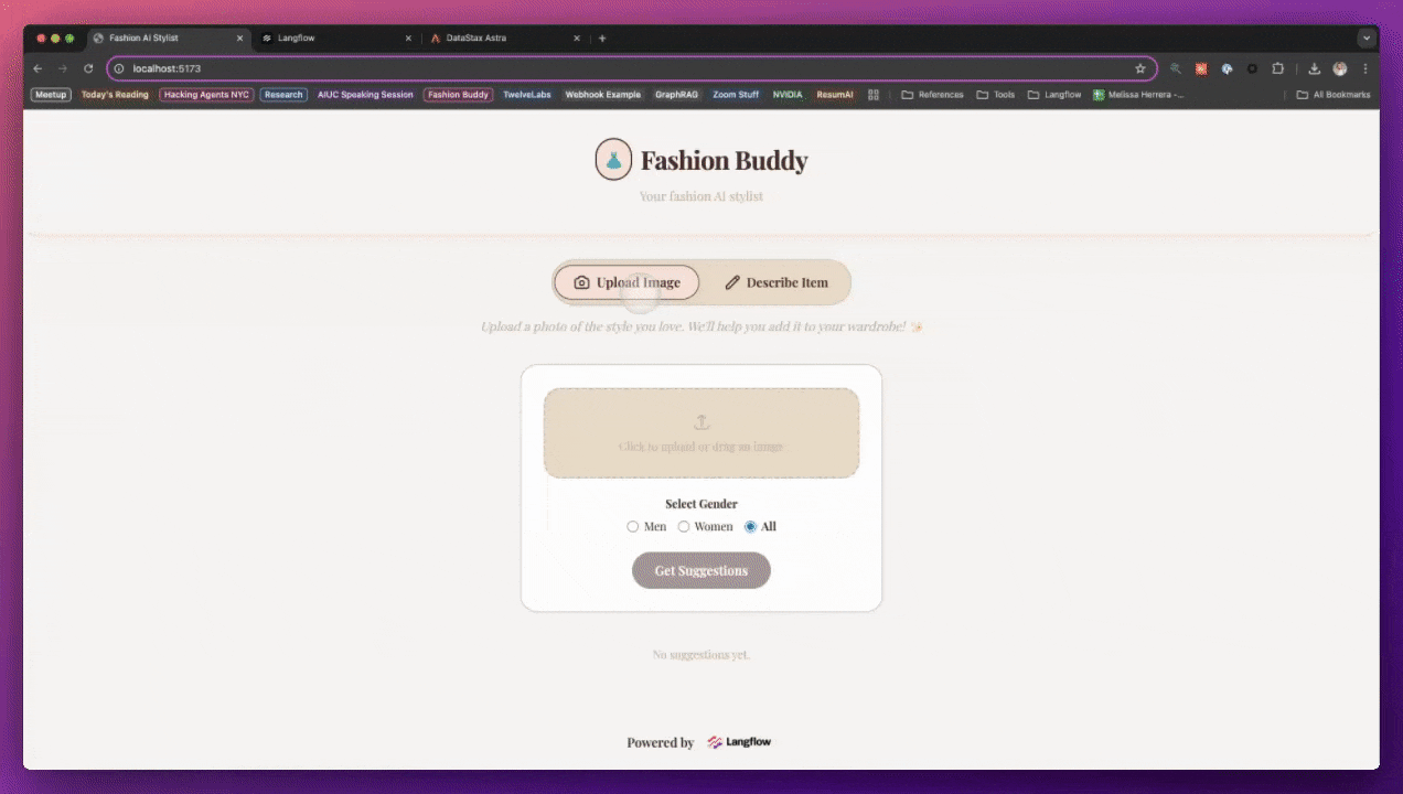 Overview of Fashion Buddy App