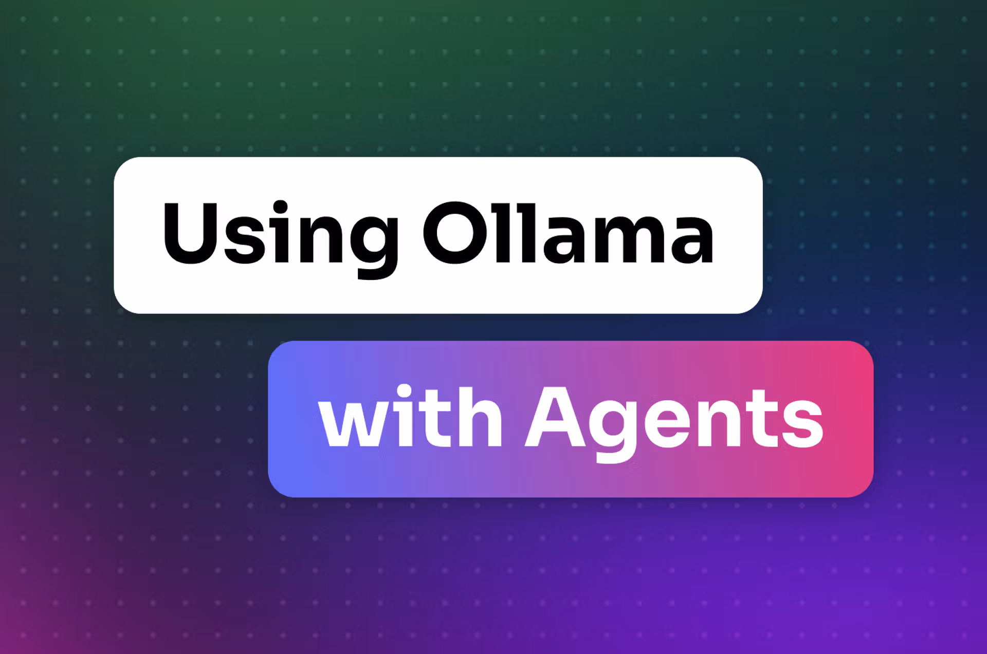 Unlocking Local AI: Using Ollama with Agents