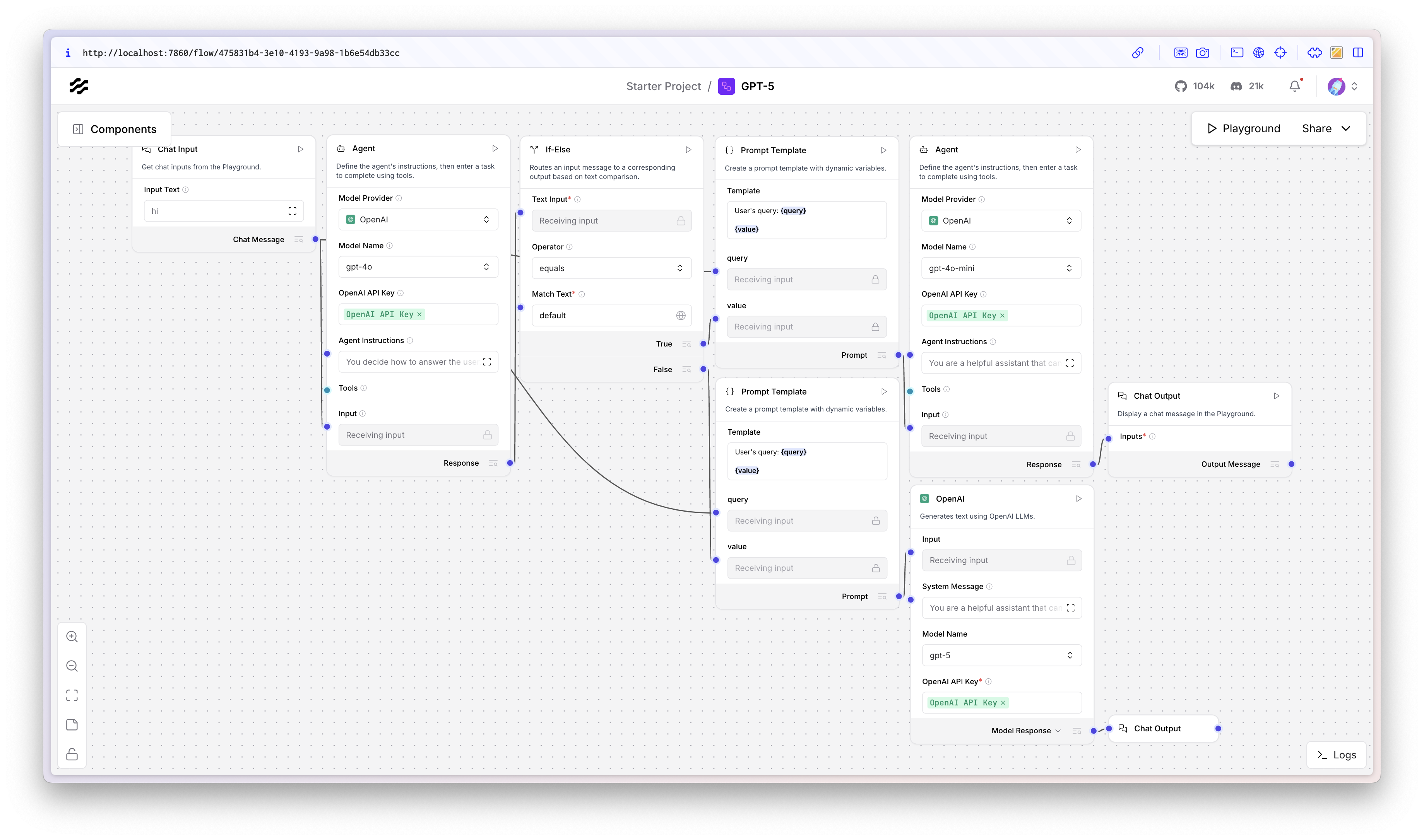 The final GPT-5 style flow