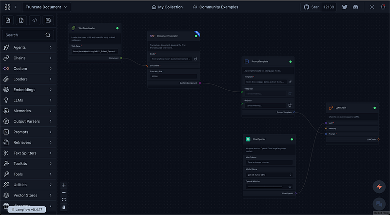 Langflow Micro Tutorials — Document Truncator | Langflow | Low-code AI ...