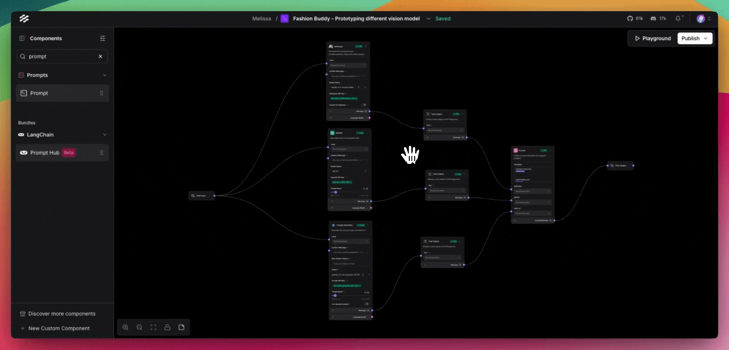 Prototyping different Anthropic, OpenAI, and Google Vision Models